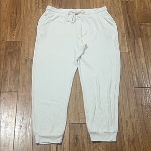 Quince Cream Lounge Pants xl sleepwear sleep pants #420